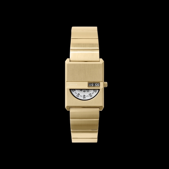 Breda Pulse Tandem Gold Digital Watch - Picture 4 of 7